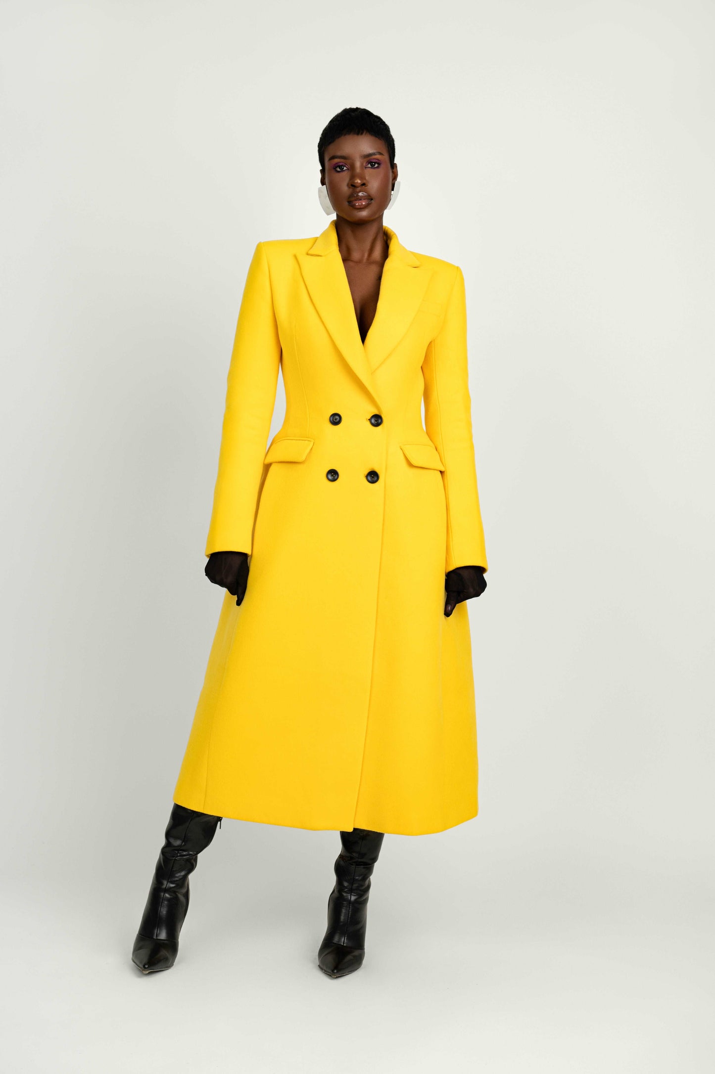 Quinn Coat - Yellow