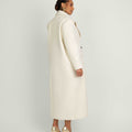 Nadia Coat - Ivory White