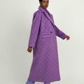 Nadia Coat - Amethyst Purple