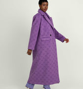 Nadia Coat - Amethyst Purple