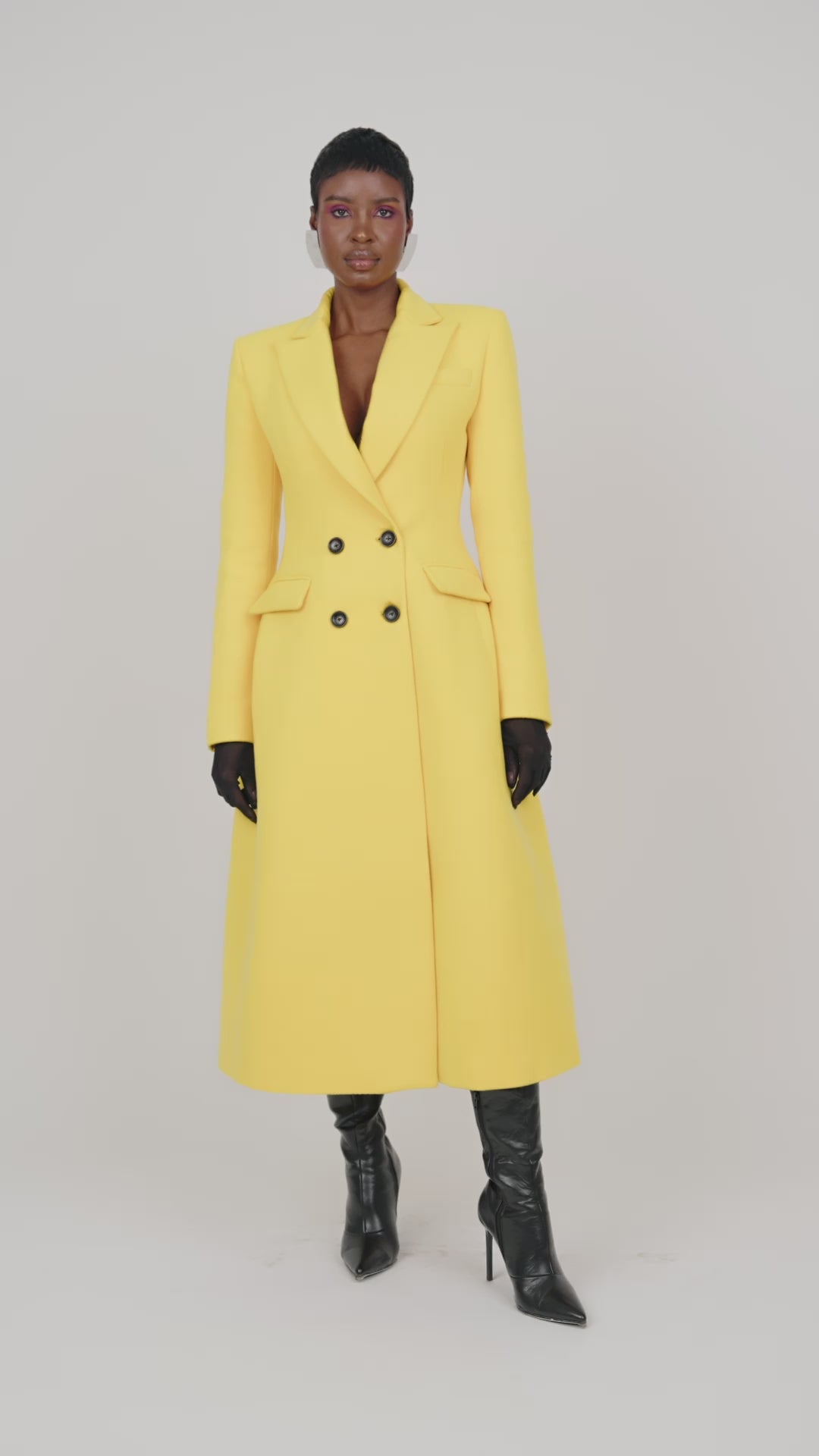 Quinn Coat - Yellow (Pre-Sale) – CIAO by CC